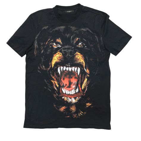 givenchy rottweiler t shirt sale|Givenchy crew neck rottweiler.